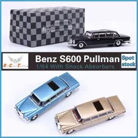 車DCT 1 64 Benz Pullman 600 W100 Edition Diecast Alloy Model Car 0915