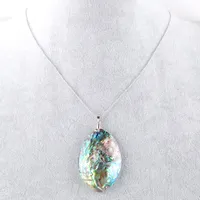 Boho Abalone Shell Necklace Sea Beach Chain Pendant for Women Femme Finme Natural Shell Pearl Summer Jewelry N3429