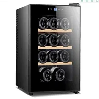 2020 Household electronic constant temperature and humidity ice wine cabinet mini ice bar small refrigerated and insulated cabinet249F