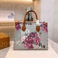 AK Luxury Designers on the go Bags Women flowers and plants printing Totes Speedy Shoulder Composite Bag Lady never Handbag full Tote Mummy Shopping Super quality bag