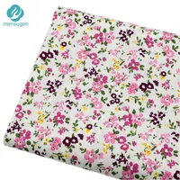 Fabric Mens Flower Printed Cotton Floral Fabric For Girl Dress Sewing Headband Pillow Blanket Pop Clothes Scrapbook Diy Cloth J220909