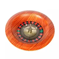 Accessories Wooden Roulette Wheel Set Turntable Leisure Table Games For Drinking Entertainment Singing Party Game Adults Children264P