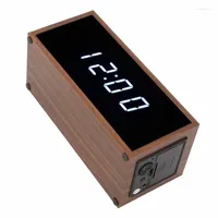 시청 상자 디지털 알람 시계 LED 디스플레이 스피커