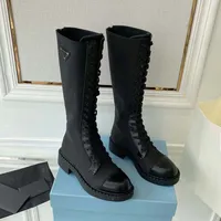 Women Boots Black Platform Shoes Over the Knee Leather Shoe Combat White Cowboy Chelsea boot ada Women Knee0