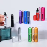 Accessoires Accessoires Refileerbare flessen 5 ml Perfume Atomizer Portable Cosmetics Mini Aluminium Spray Alcochol Lege Bottl ...