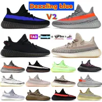Adidas Yeezy Boost 350 v2 Kanye West Casual Shoes kanyes men women Marsh sneakers Beluga reflective core black red zebra dazzling blue