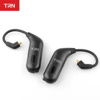 Solo cable sin audio portátil; Auriculares de video 20/20 Bluetooth 5.0 Ganque de orejas Aptx Hifi Earphone 2Pin/MMCX Connector para TRN V90S ...