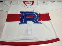 College Hockey draagt ​​aangepaste heren CCM Vintage 9 Richard Laval Rocket Hockey Jersey genaaid met elk nummer en naam