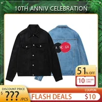 Men&#039;s Jackets Classic Denim jacket Designer Fashion Coats Size M-XXL