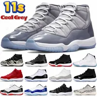 High 11 Basketball Shoes Jumpman Cool Grey Cherry 11s Sneakers Mens Jubilee Pure Violet Animal Instinct Pantone Playoffs Bred Gamma Blue Men Women Sports Trainers
