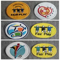 Souvenirs New Retro European 1996 200 2004 Euro patch football Print patches badges Soccer stamping Patch Badges234G