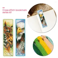 Creative Animal Pattern Counted Cross DIY Homemade Embroidery Bookmark Needlework Artwork Craft Kit Book Ornaments
