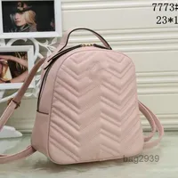 School Bags Sugao designer backpacks women Pink bags backpack school bags all-match casual bag female school bag one drop shipping pu leath