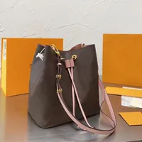 쇼핑 가방 튼튼한 세련된 버킷 가방 드로우 스트링 클로저 여성 클러치 핸드백 꽃 멀티 funcito 핸드백