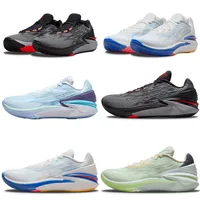 Zoom Basketball Shoes Men Women Sneakers GT Cut 2 EP Black Bright Crimson Summit White Blue mens womens outdoor sports trainers Running Shoes