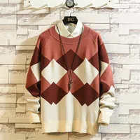 2019 Uyuk осень зимняя зима Новая японская тенденция мужской свитер.