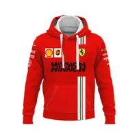 Men's and Women's Hoodies 2022 New Fashion F1 Racing Team Fromula One Sweathirts Long Sleeved Seater Youth Light Straight Hairはカスタマイズできます