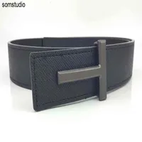 أحزمة مصمم الحزام الفاخرة للرجال Big Tom Boxle Belt Male أحزمة العفة Top Fashion Mens Ford Leather Belts175U