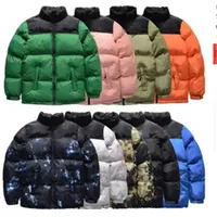 Mens Parkas down jacket zipper letter tracksuit keep warm lovers Stand Collar Short thin and thickened Outwear windbreaker size S-4XL winter coat puffer jacket