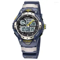 Wallwatches Basid Top informal Profesional Sports Deportes Duales Divisas Anal￳gicos Divese Dive Watch
