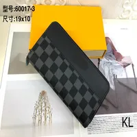 women wallets fashion designers Luxury purse cluth top quality brand men wallet classic passport card holder Whole #60017 BOX Damier me2873