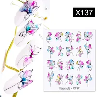 ArtStickers Harunouta Nail Stickers Butterfly Love Heart Design Slider
