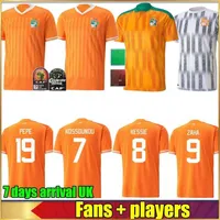 Jerseys de futebol 22 23 Cote d Ivoire 20 21 Camisetas de Futbol jogador de fãs Top tailandês Costa do marfim Pepe Kessie Drogba Kessie Zaha Cornet Maillot
