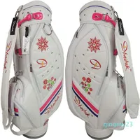 كامل- 2016 New Dbaihuk Golf Ball Bag Bag Pu Golf Bag Woman's Golf Clubs Bag224y