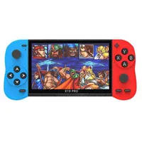 Portable Game Players X19 Pro Retro Handheld Video Game Console 5.1-inch TFT Screen Built-in 6800 Classic Games Dual Joystick Portable Game Players T220916