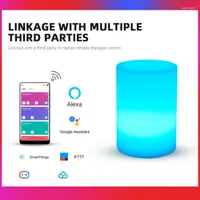 M￳dulos de automatizaci￳n inteligente Tuya Wifi Night Light App Control RGB LED DESCRIMIENTO Coffee Bar Party Work con Alexa Google Home