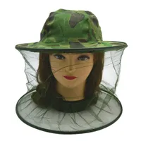 Apparatenkappen Face Protector Net Insecten Bugs Bee Proof Mesh Hat Outdoor Fishing Sun Cap