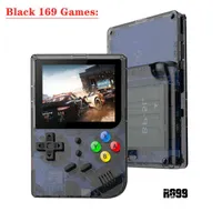 Portable Game Players RG99 Retro Game Console 2.8 Inch IPS Screen Built-in 169 Games 2000 5000 Games Linux System Portable Handheld Game Player Gift T220916