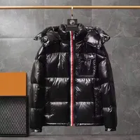 Мужские куртки зимние парки топ -шейки высшее классическое повседневное изображение на открытом воздухе на открытом воздухе теплые коротки