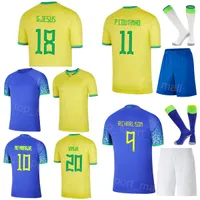 Männer Kinder Nationalmannschaft Brasilien Brasilien Fußballtrikot 22 Weltmeister