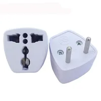Universal AU US UK To EU AC Power Plug Travel Adapter Outlet Converter Socket for Traveller or Home Use Socket XBJK2006277f