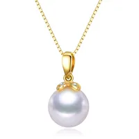 Luxe mode natuurlijke echte parel ketting hangers designer sieraden bruiloft diamant 18k goud voor vrouwen