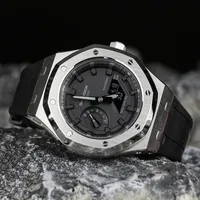 Orologi orologi da polso gshock orologio maschile ga2100 modificata ottagone ottagone metallo sport sports Heart wrist