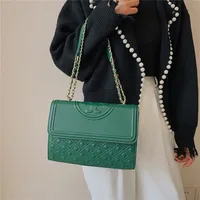 75% Off Shoulder Bags Outlet Online trendy Light luxury women's autumn and large capacity diagonal diamond lattice embroidered thread underarm