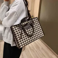 90% Off Evening Bags factory online sale TDGR high quality one winter foreign style large capacity handbag Shopping Tote
