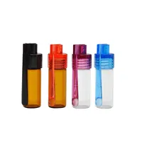 36-51mm Portable Glass Pill Box Smoking Accessories Washable Tobacco Powder Jar Smoke Cream Bottle Herb Container