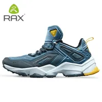 Rax Running Shoes Menwomen Outdoor Sport Shoes Breatable Lightweight Sneakers Air Mesh Apper Austislip Natural Rubber Excloy 220630322i