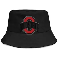 Fashion Ohio State Buckeyes Primary Team Logo Unisexe Bucket pliable Hat Fit Custom Fisherman Beach Visor vend Bowler Cap Sport 388329S