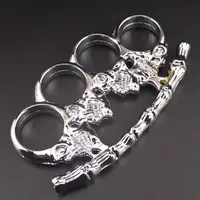about Weight 153g Metal Brass Knuckle Duster Four Finger Self Defense Tool Fitness Outdoor Safety Defenses Pocket Edc Tools Protectiv337H