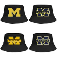 Michigan Wolverines Futbol Logosu Erkekler ve Kadınlar İçin Özel Sevimli Kova Beyzbolcap Mesh Logo282b
