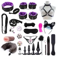 Masseur sex Toy sm anal accessoires de vibrateur bdsm kits de conduite esclave