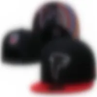 Nuovo marchio Caps Basketball Hats Black Color Hat Hat Football Baseball Team Snapbacks Mix Match Order All Cap Fillo Quality -N5285V