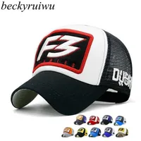 Beckyruiwu moda hip hop kapakları Yetişkin yaz örgü kamyoncu şapkaları kadınlar için erkekler için casquette serin beyzbol şapka kapağı 220118291z