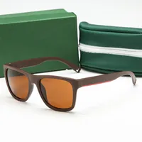 Luxury brand travel frame Sunglasses Gradient lens Fashion Classic design male square For Men sun glasses uv400 1066