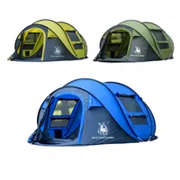 HLY OUTDOOR 3-4PERSONS SPEED AUTOMATICO OPEN CHE POP UP TENDA DI CAMPING INFERIORE SPACCHING IN AMPIORE SPAZIO T191001296I