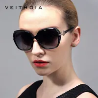 VEITHDIA New Arrival High-End LadiesTr90 Hd Polarized Sunglasses women Retro sun glasses and Accessories Female gafas 7021283K